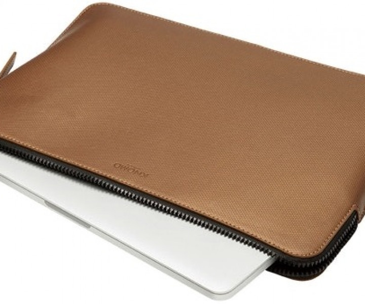 Чохол Knomo Geometric Embossed Laptop Sleeve Bronze for Macbook 12 (KN-14-209-BRO)